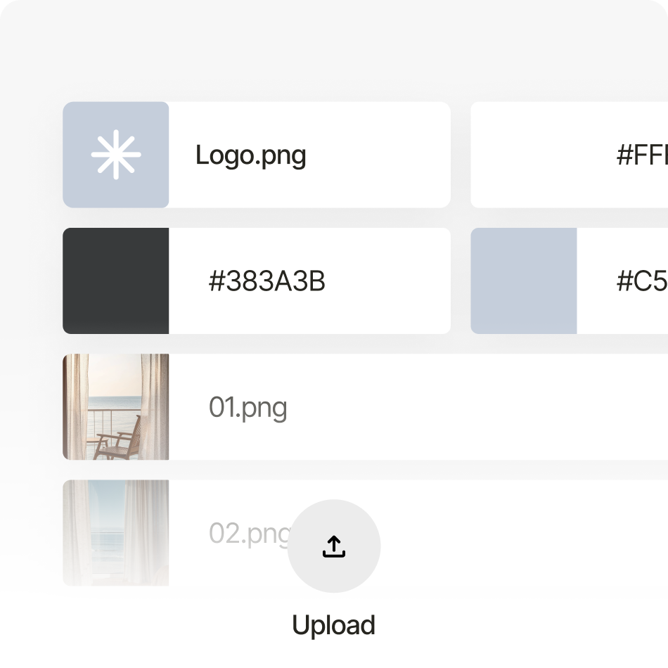 One brand system, not five logins feature illustration